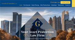 Desktop Screenshot of gklawgroup.com